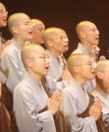 970628香光尼眾佛學院師生叩鐘祈禱
